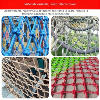 Plasă de protecție pentru copii din poliester și nailon, pentru tavan și decorarea scării