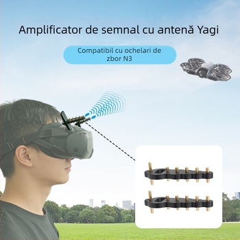 Antena Yagi CQT pentru ochelari FPV A1/NEO2 – ABS + cupru, set