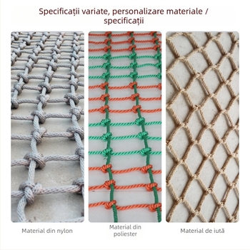 Rețea de cățărare pentru echipament de joacă — poliester, protecție la cățărare, personalizată la cerere