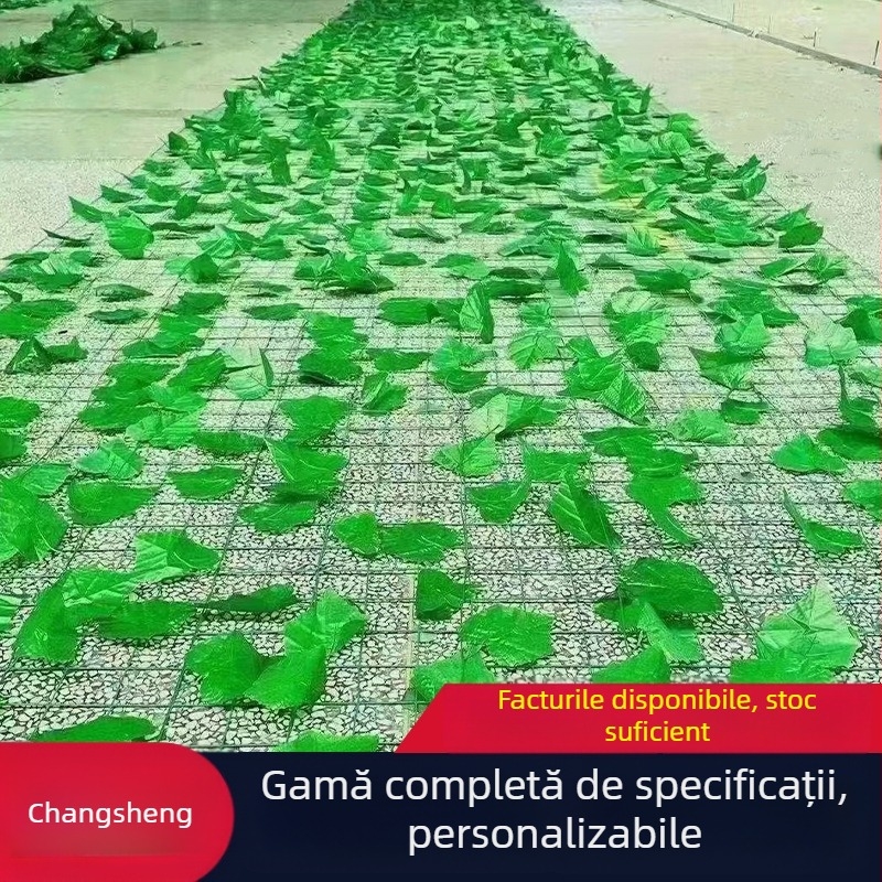 Plasă de protecție a versanților pentru împădurire – Plasă cu frunze verzi, sârmă din oțel cu conținut scăzut de carbon, Chang Sheng