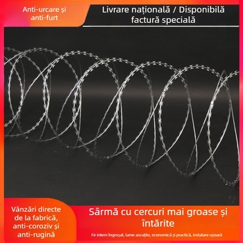 Plasă galvanizată cu sârmă ghimțuind, dublu răsucire (multistrat), răsucire dreaptă, aranjament în stil occidental, pentru pereți de închisoare, perimeteri și garduri feroviare