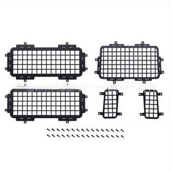 Mașină RC MN99S/D90 cu plasă metalică tridimensională de protecție a ferestrei – accesoriu de upgrade