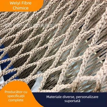 Plasă de cățărare din nailon, fără noduri, pentru parcuri de distracții — Dimension One, plasă de exterior pentru cățărare, siguranță și decorare