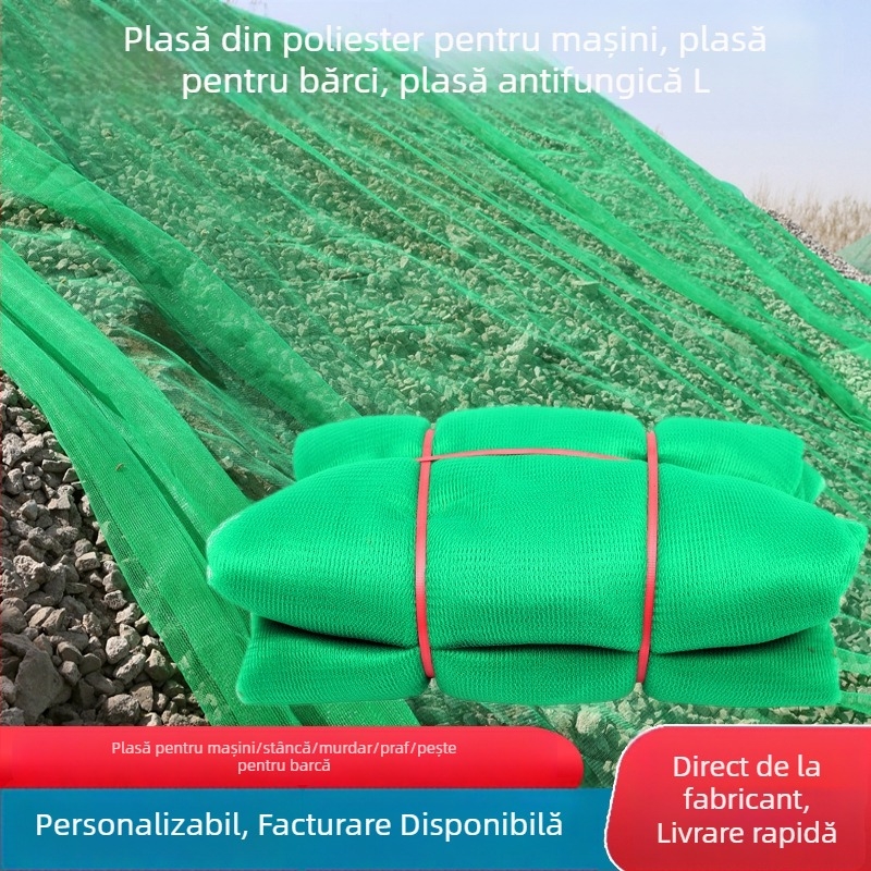 Rețea de protecție împotriva prafului pentru șantier - pentru camioane și nave - Nr. 8890; Origine: Binzhou, China; Comerț internațional: Da; Piețe principale: Africa, America de Nord.