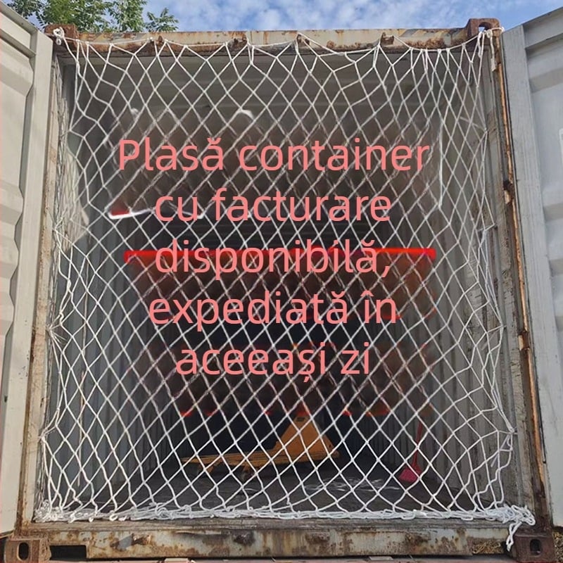 Plasă din nylon pentru containere – siguranță a încărcăturii și prevenire a căderilor