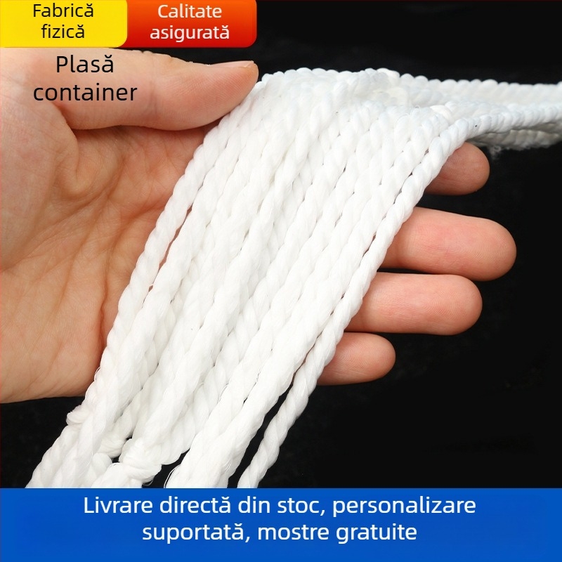 Plasă de protecție pentru containere cu margine întărită; plasă din nylon întărit pentru camioane; plasă de etanșare a vehiculului