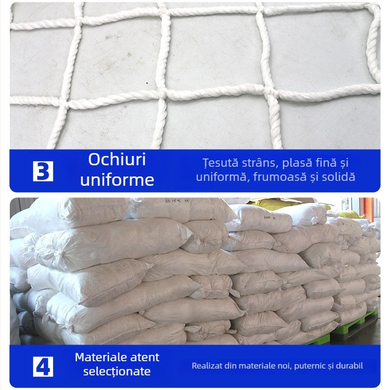 Plasă din nylon pentru containere – protecție pentru camioane, anti-cădere