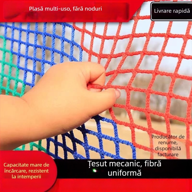Plasă protectoare din poliester pentru cățărare – echipament de distracție, decorare, protecție; Model: Plasă protectoare; Origine: Shandong; Brand: Zhixiang