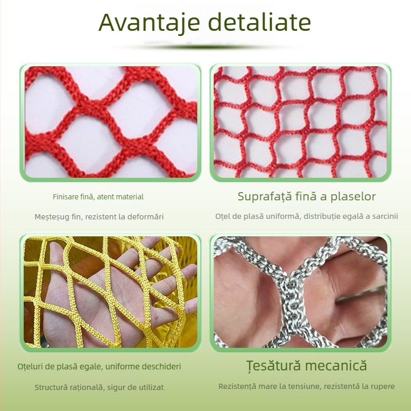 Plasă protectoare din poliester pentru cățărare – echipament de distracție, decorare, protecție; Model: Plasă protectoare; Origine: Shandong; Brand: Zhixiang