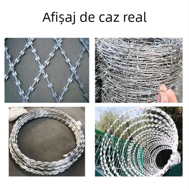 Sârmă ghimă din oțel inoxidabil 304, dublă răsucire (multistrand), răsucire dreaptă, stil Siro, rezistență la tracțiune 50