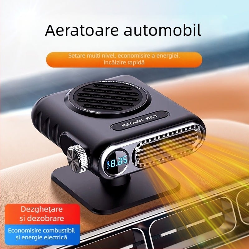 Încălzitor auto cu V-Speed încălzire rapidă și degivrare, 150W, ABS, modele S108/S107