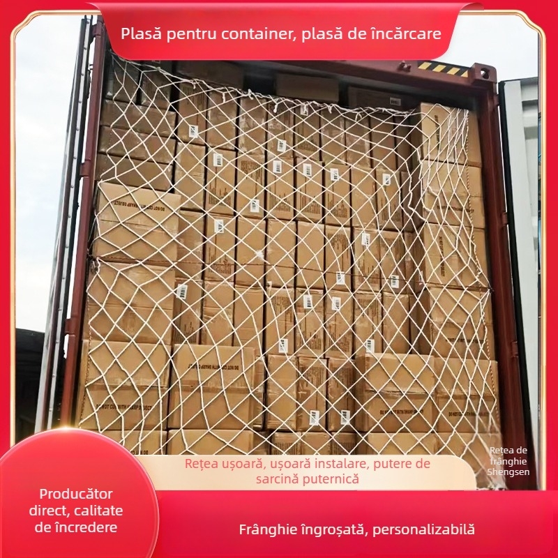 Plasă pentru containere Huasheng, pentru vehicule închise, nave și containere