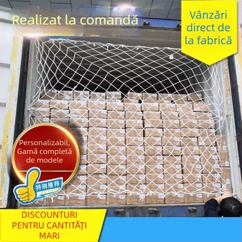 Plasă de protecție pentru containere și camioane — etanșare containere, etanșare camioane, protecție împotriva vântului pentru sere; marca Hengyang rope net