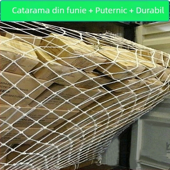 Plasă de protecție din nylon pentru containere, cu întărire în formă de Y