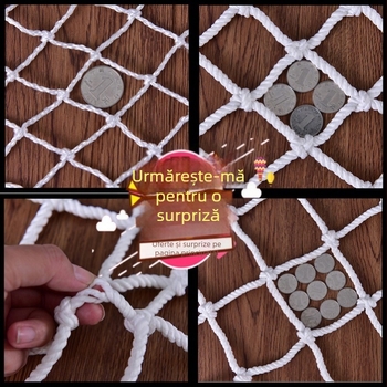 Plasă de protecție din nylon pentru containere, cu întărire în formă de Y