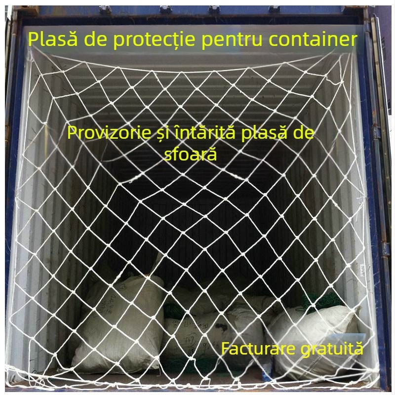Plasă de protecție pentru containere – plasă din nylon, Jingcai DL-00018, pentru containere, camioane și clădiri