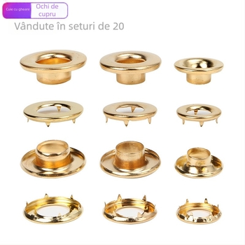 Cataramă din alamă cu gheară, inel de ochi, formă rotundă, marca Rebecca, compatibilă cu 35028849740