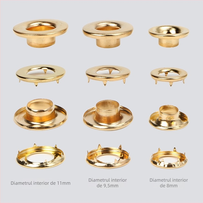 Cataramă din alamă cu gheară, inel de ochi, formă rotundă, marca Rebecca, compatibilă cu 35028849740