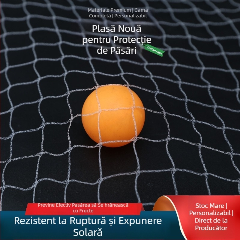 Kanduo Plasă de protecție împotriva păsărilor din nylon 01 pentru livezi, pomi fructiferi, cireși, viță de vie și bazine piscicole