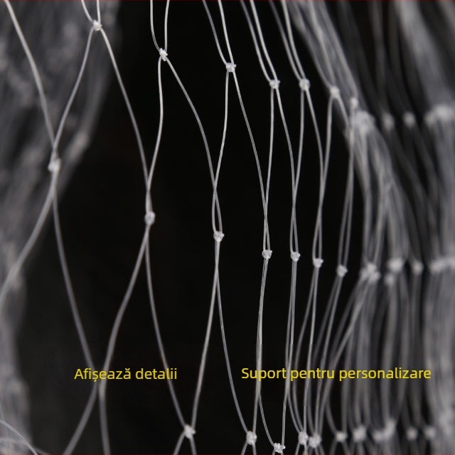 Plasă din nylon anti păsări pentru livezi, sere și iazuri agricole – protecție împotriva păsărilor