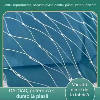 Plasă de protecție groasă pentru iazuri împotriva păsărilor, plasă din nailon durabilă pentru acvacultură