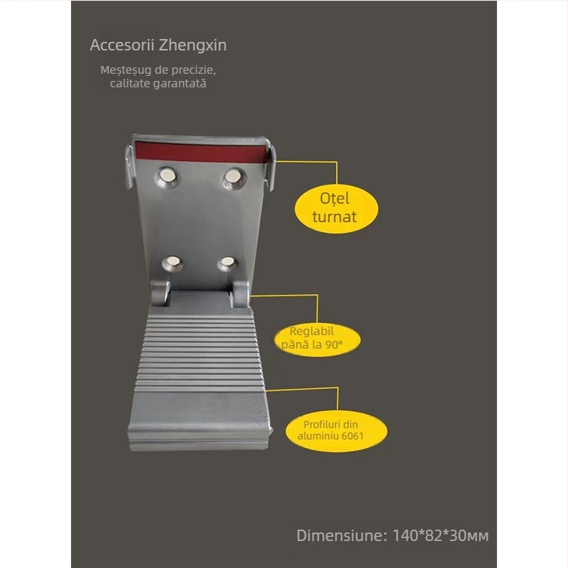 Suport pentru picioare de tren, pliabil, model 020, stil simplu, pentru persoane în vârstă