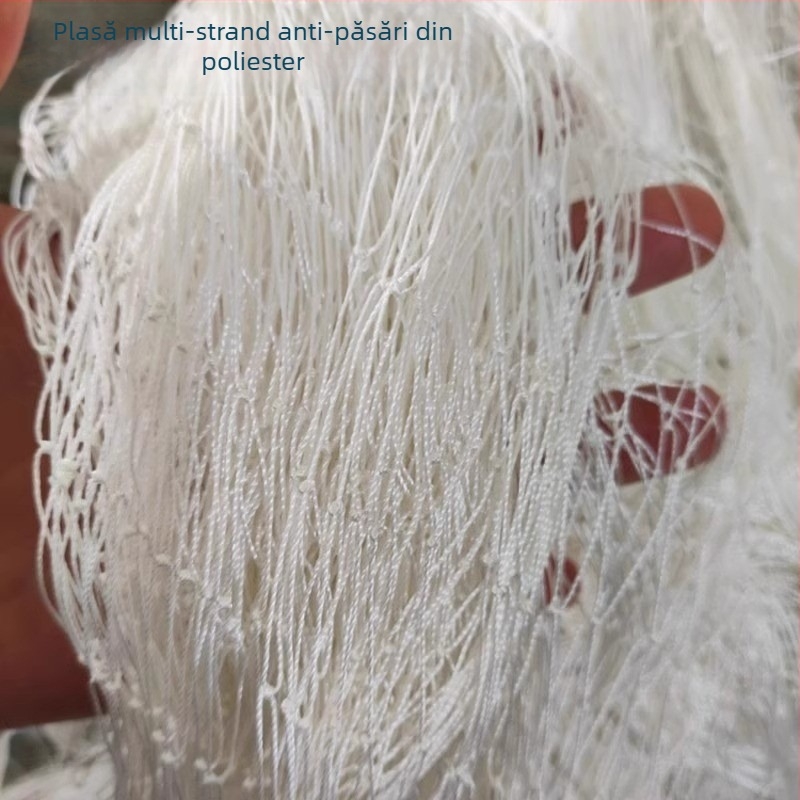 Plasă de protecție pentru păsări în seră, poliester, ochiuri 2,5 mm, diametru fir 420D, cod produs hpmDFGFd