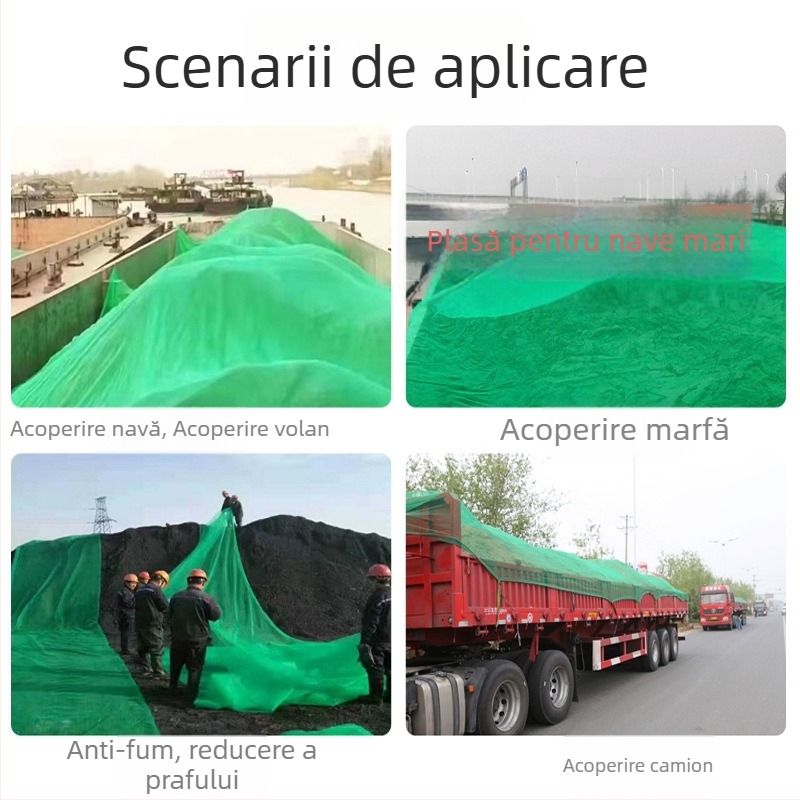 Youxiang plasă poliesterică de etanșare pentru vehicule, pentru camioane — protecție împotriva prafului și vântului, acoperire pentru cărbune și nisip