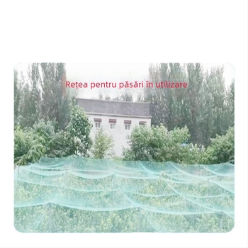 Plasă pentru păsări PE, pentru livadă, rezistentă și groasă pentru viță-de-vine (Material: PE; Dimensiunea ochiurilor: 4.0; Diametrul firului: 0.2×6; Durata de viață: 10 ani; Brand: Jun Hong Tu)