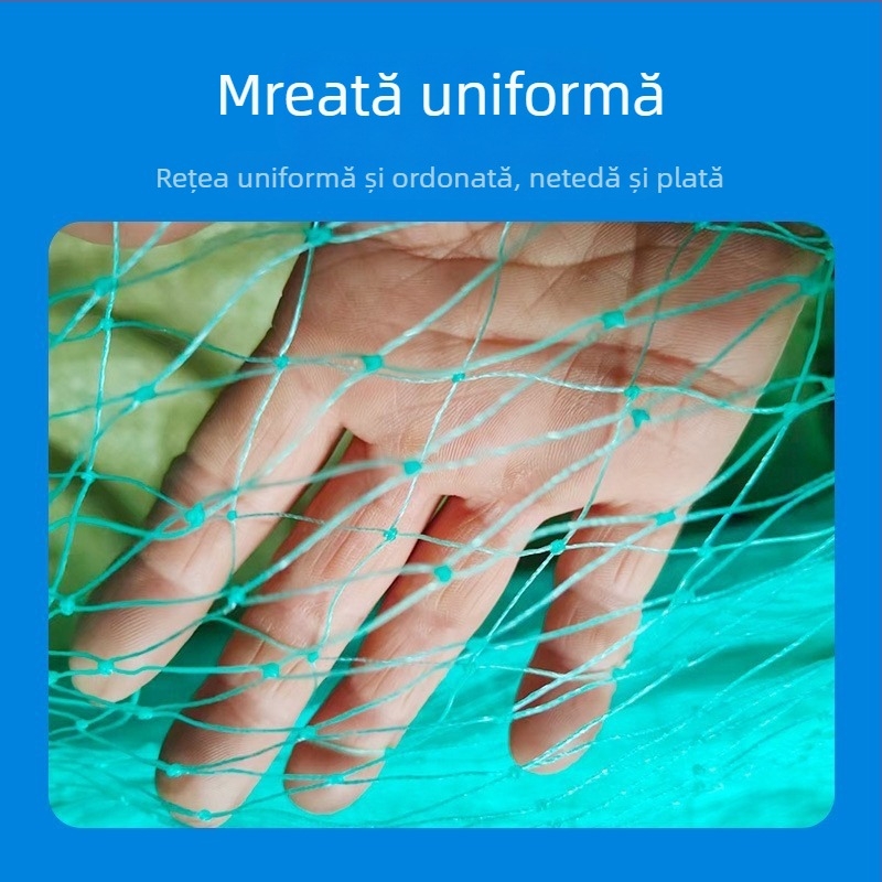 Plasă pentru păsări PE, pentru livadă, rezistentă și groasă pentru viță-de-vine (Material: PE; Dimensiunea ochiurilor: 4.0; Diametrul firului: 0.2×6; Durata de viață: 10 ani; Brand: Jun Hong Tu)