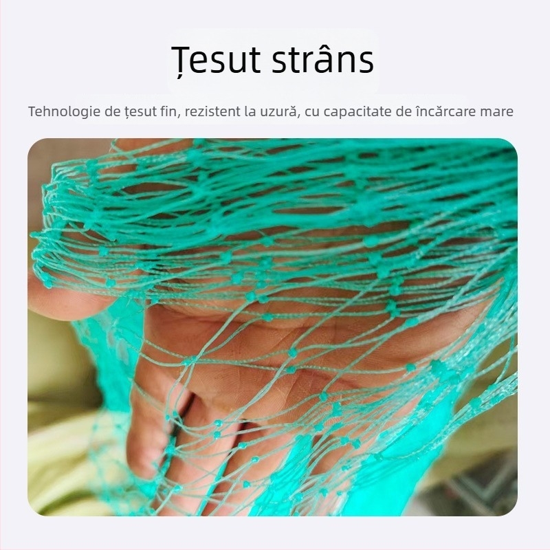 Plasă pentru păsări PE, pentru livadă, rezistentă și groasă pentru viță-de-vine (Material: PE; Dimensiunea ochiurilor: 4.0; Diametrul firului: 0.2×6; Durata de viață: 10 ani; Brand: Jun Hong Tu)