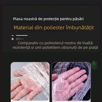 Plasă anti-păsări pentru iazuri și livezi, plasă din nylon, model 3, capacitate de încărcare 5000