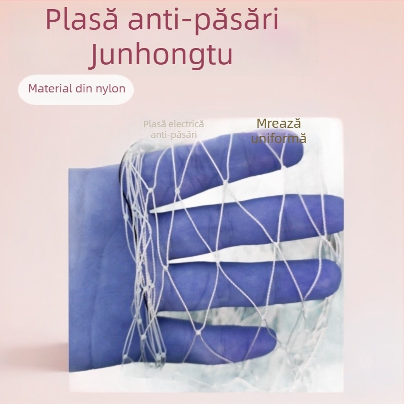 Plasă anti-păsări pentru iazuri și livezi, plasă din nylon, model 3, capacitate de încărcare 5000