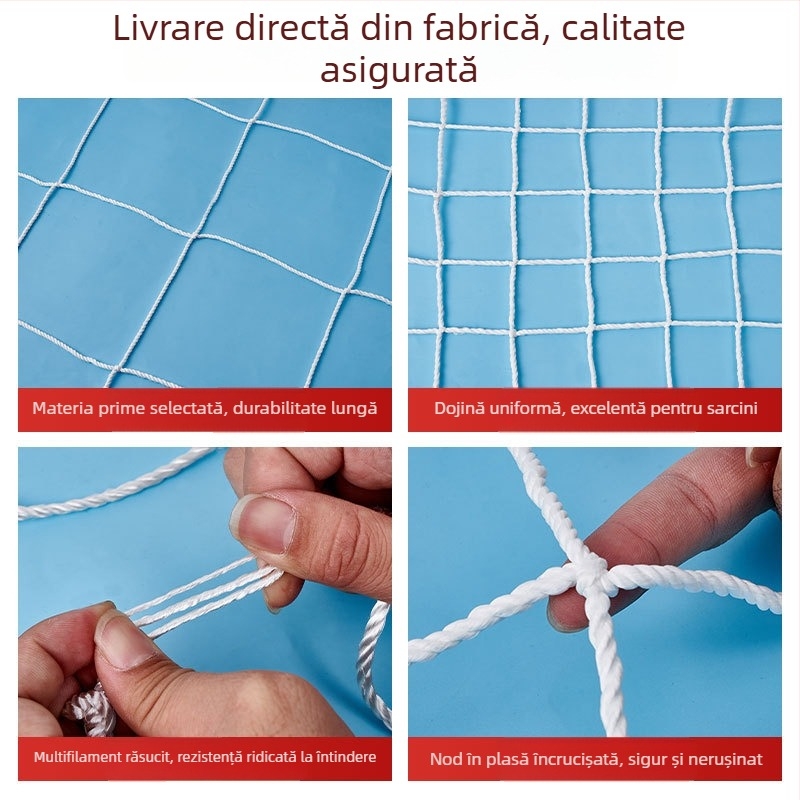 Rețele de protecție pentru containere — securitate; material poliester și nylon; model: rețea pentru containere; personalizare la cerere; pentru etanșarea containerelor