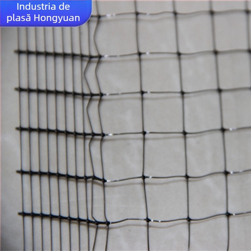 Plasă extrudată anti-păsări pentru livezi HY-XF | polipropilenă; protejează puieții de pomi fructiferi; utilizare: plantarea legumelor și a pomilor fructiferi