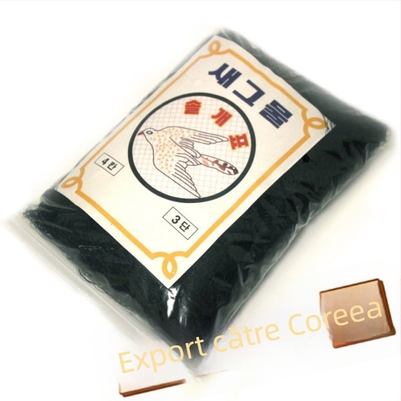 Plasă de protecție împotriva păsărilor pentru ferme și aeroporturi — nylon, ochiuri 4 mm, diametru fir 150 d, durată de viață 0.6, marca Jun hongtu