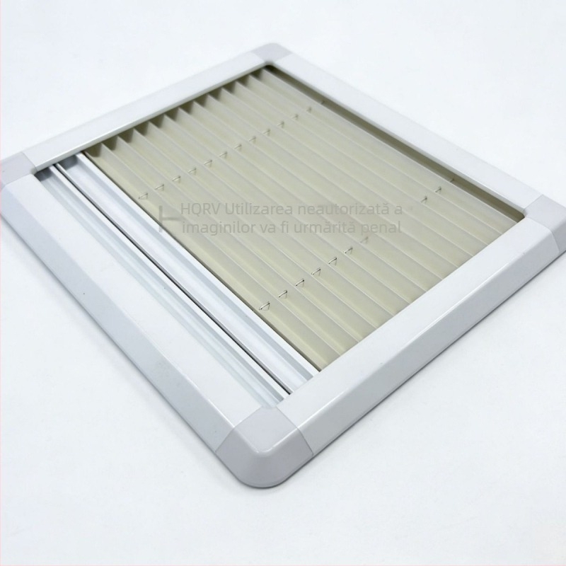 Deflector de aer din aliaj de aluminiu pentru fereastra cabinei camionului, cu plasă anti-țânțari și material de întunecare (Personalizare disponibilă; Brand: Alte; Nr. produs: 4; Potrivit pentru grosimea 7–15 mm)