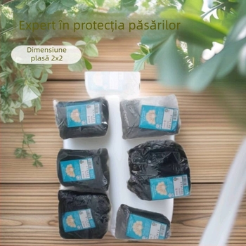 Plasă pentru păsări din poliester de înaltă rezistență, gaură 1x1, diametru fir 150D, număr de produs 20250108890808, marcă Junhongtu