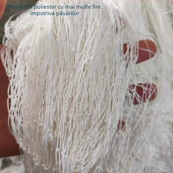 Plasă de protecție împotriva păsărilor pentru seră – Plasă din poliester pentru pomi fructiferi, livezi, terenuri agricole și iazuri; protecție împotriva păsărilor, deschidere 2,5 mm, sârmă 420D, cod 2025019313527