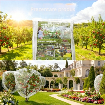 Plasă de protecție împotriva dăunătorilor pentru pomi fructiferi – plasă plastică de protecție (Insect Net 01)