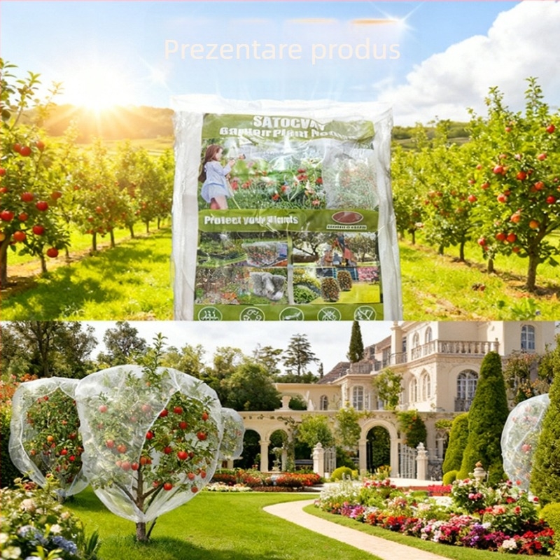 Plasă de protecție împotriva dăunătorilor pentru pomi fructiferi – plasă plastică de protecție (Insect Net 01)