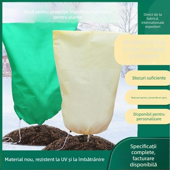 Acoperire pentru plante, protecție împotriva frigului, din plastic, protecție împotriva păsărilor, insectelor și animalelor, Brand Good Character