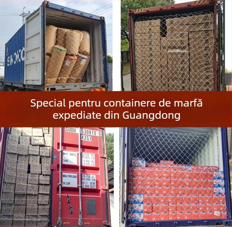Plasă de protecție pentru containere: plasă de izolare a mărfurilor și barieră de siguranță împotriva căderilor