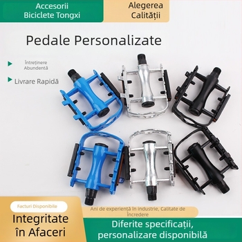 Tongxi Pedale pentru bicicletă din aliaj de aluminiu, cu eliberare rapidă, antiderapante, pentru biciclete și biciclete de munte