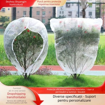 Acoperire cu plasă anti- insecte pentru plante, HDPE, plasă de 60 ochi, model 119, Runsheng Garden