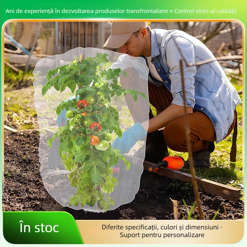 Acoperire cu plasă anti- insecte pentru plante, HDPE, plasă de 60 ochi, model 119, Runsheng Garden