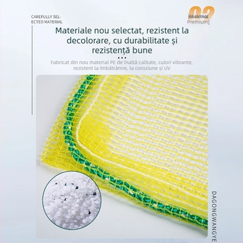 Plasă anti-ciori pentru culturi, ochiuri de 4 mm, protecție pentru legume, fructe, sere și livezi