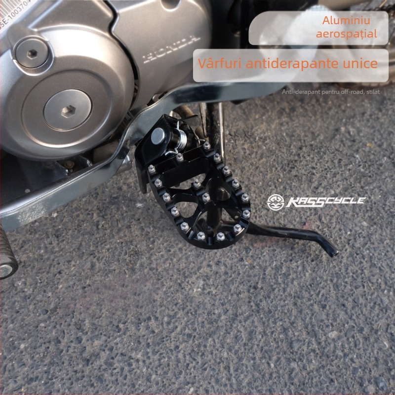 Pedal frontal pliabil din aliaj de aluminiu pentru CT125 – prelucrare CNC