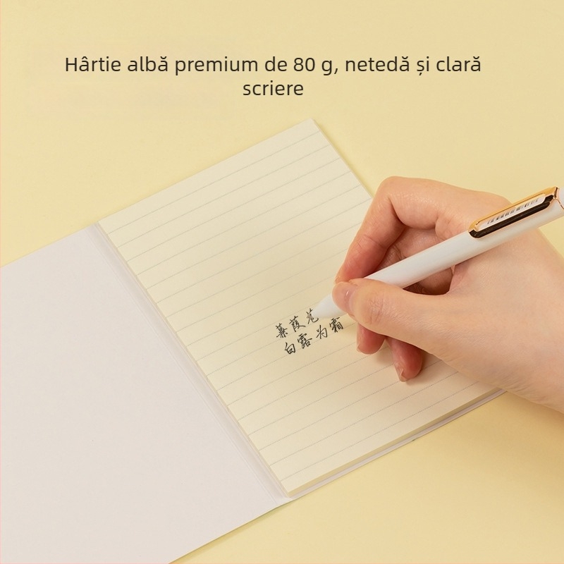 Deli etichetă de extindere pentru caiet, cu grilă orizontală, autoadezivă, 400 de foi pe pachet