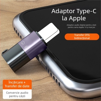 Mini adaptor Apple Type-C pentru conectare la streaming live (Brand: Xin wangwei; Model: Apple adapter; Compatibil cu: Apple)